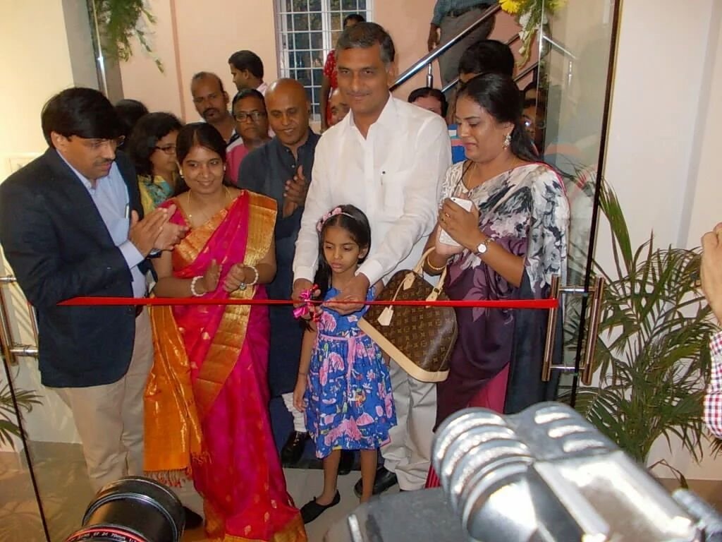 Inauguration by T. Harish Rao, Minister for Major Irrigation, Marketing & Legislative Affairs of Govt. Of Telangana