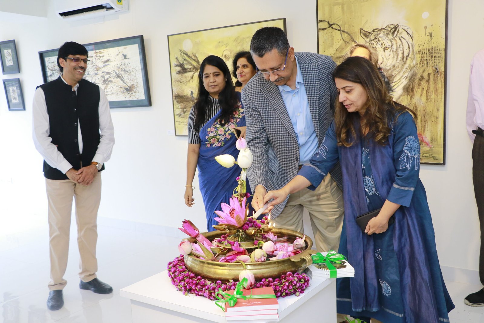 Shibani Sagar withKamal Sagar ,Founder & Chairman Total Environment