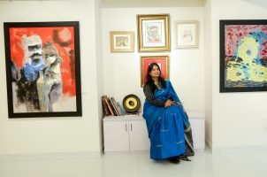 Rajini Rekha.  Founder, Director Reves Gallery